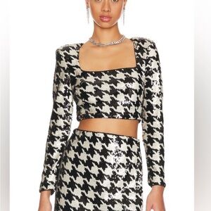 Zara houndstooth set